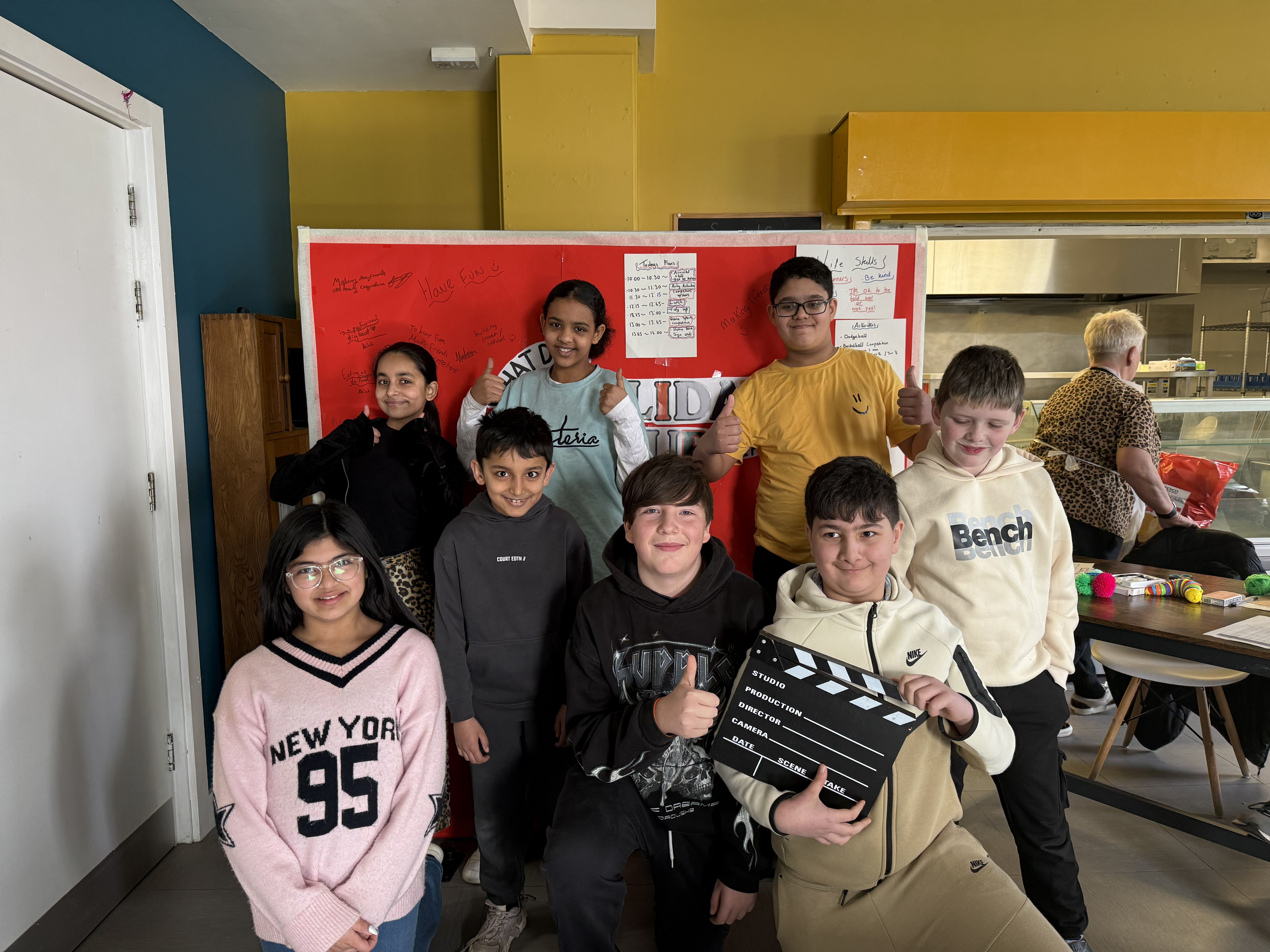 picture of the HAF out of school holiday club