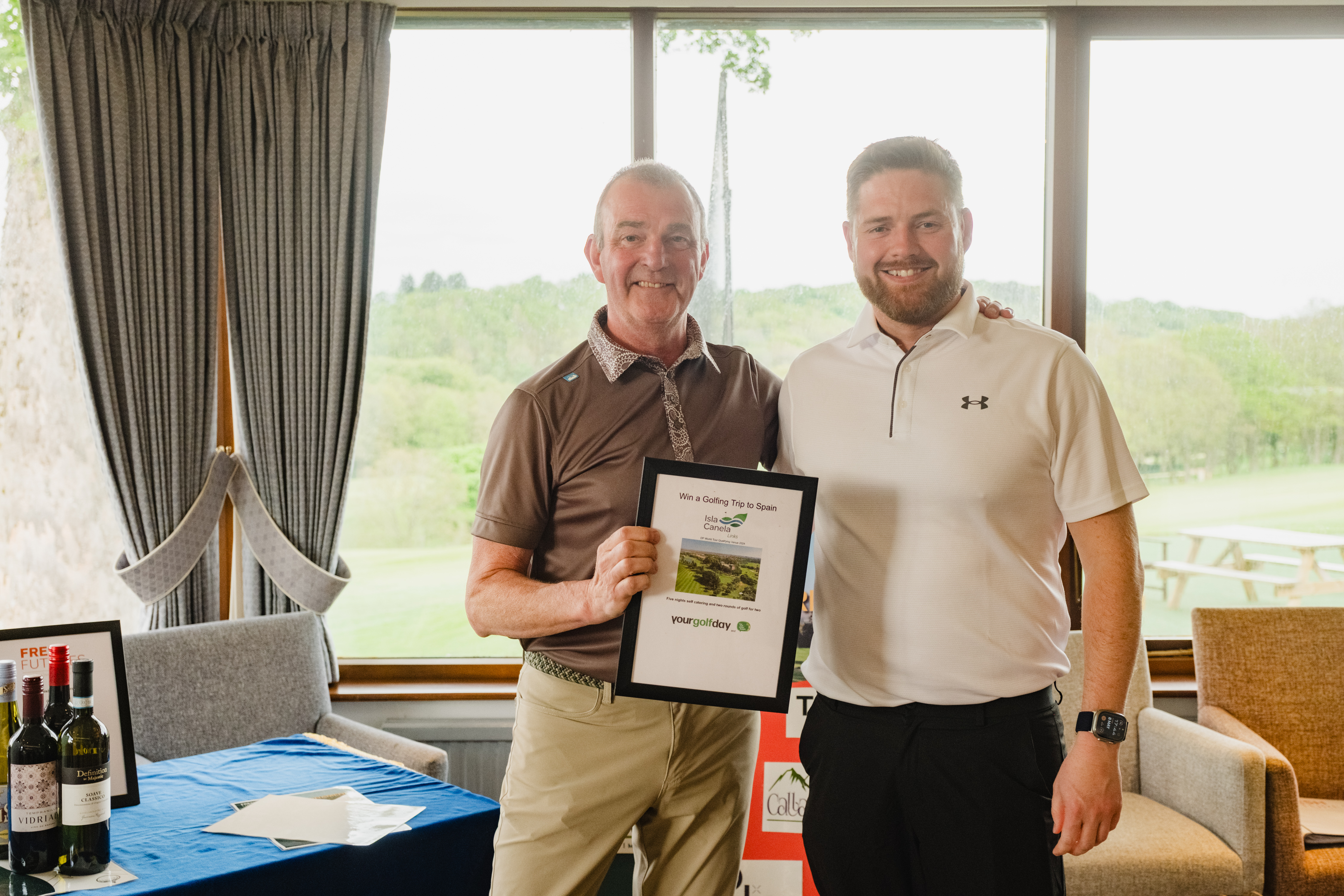 gold day Spain holiday winner