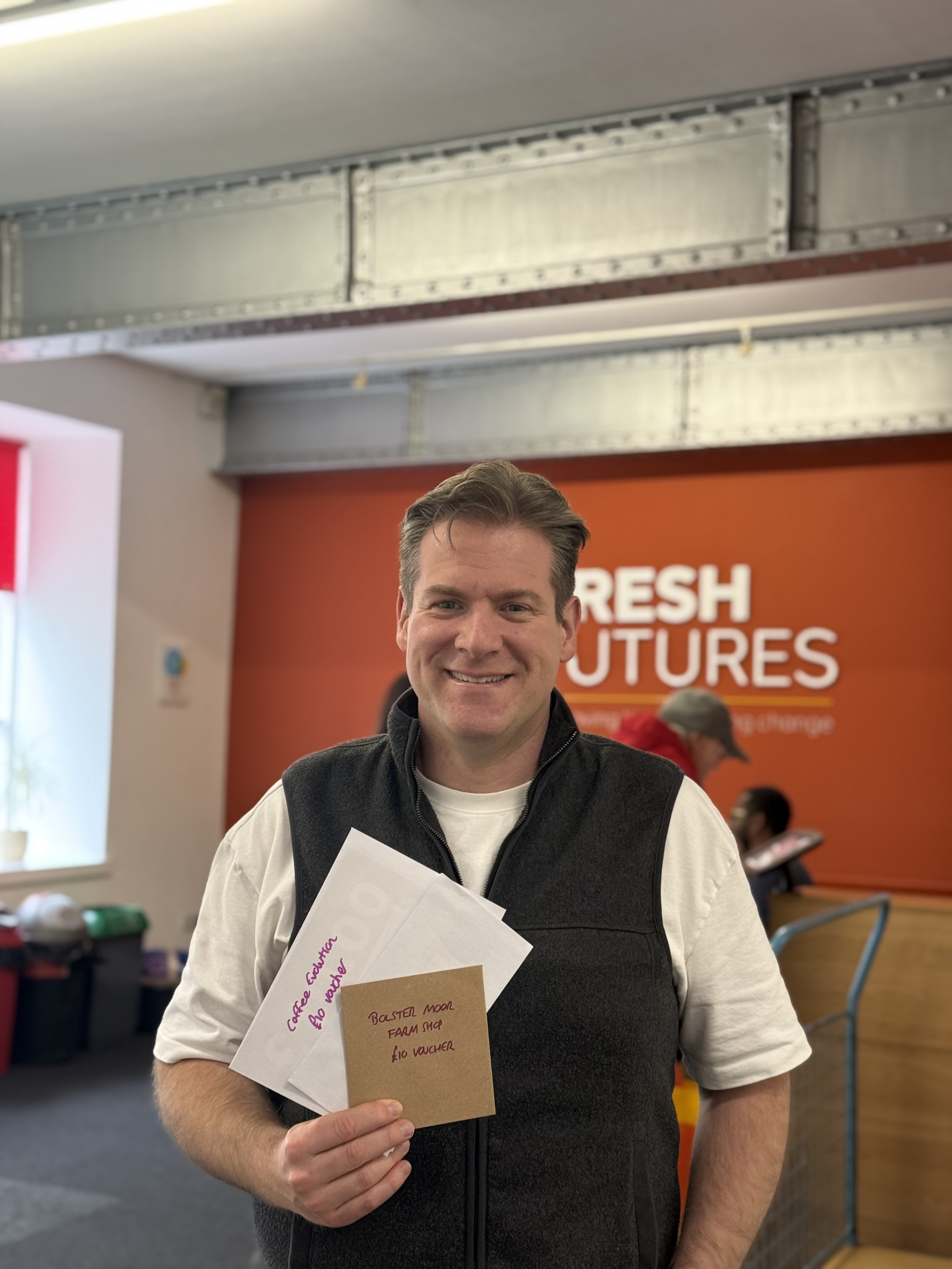 3rd place spring raffle winner - Noah Quirke