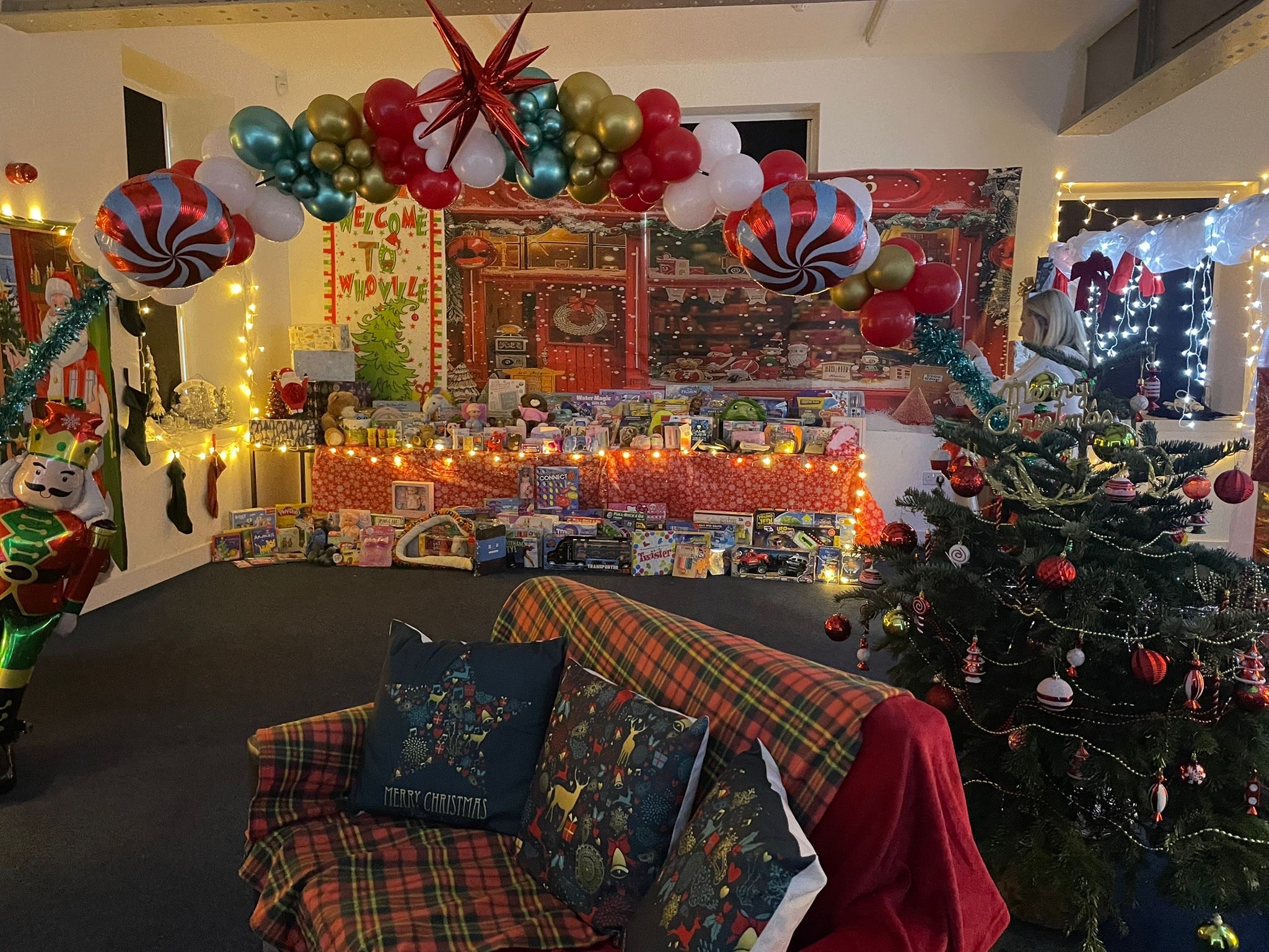 Santa's grotto