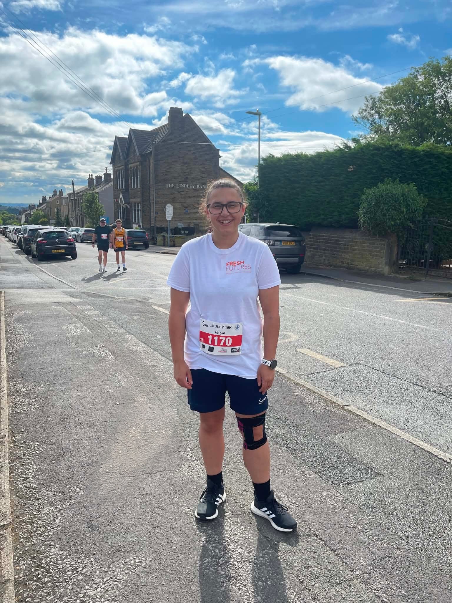 Picture of Abi, a participant of Lindley 10k representing Fresh Futures
