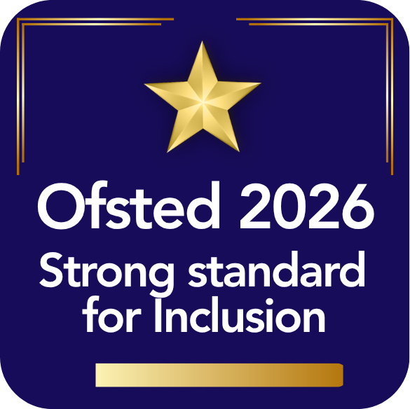 unofficial Ofsted 2026 logo - Strong Standard for Inclusion